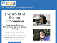Tablet Screenshot of icisg.org